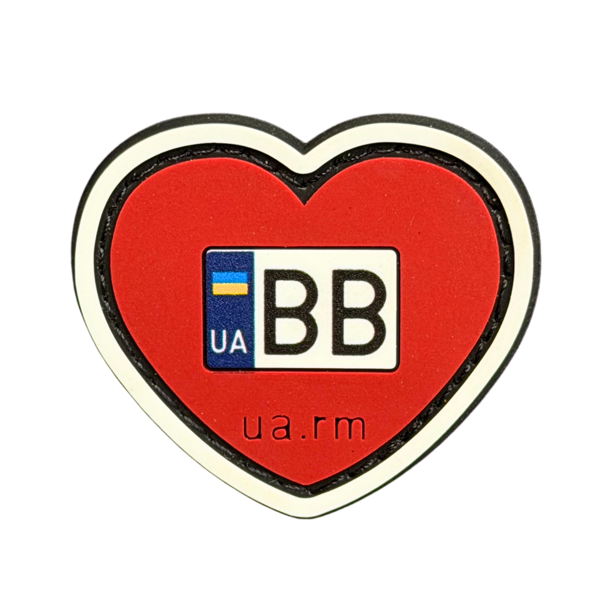 PVC patch «Always in the Heart — Luhansk Region» small