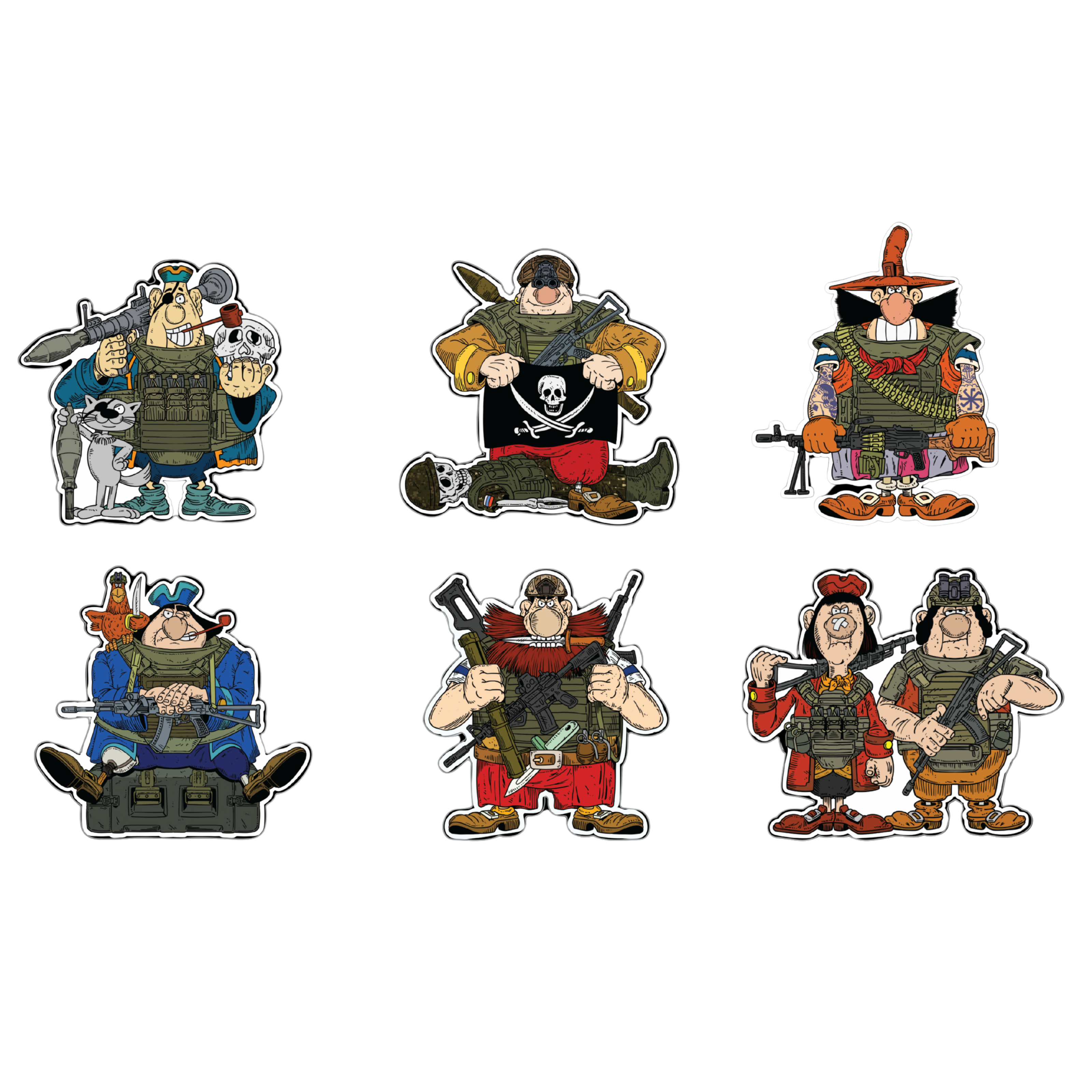 Sticker Pack «1.0 PIRATE DVIZH»