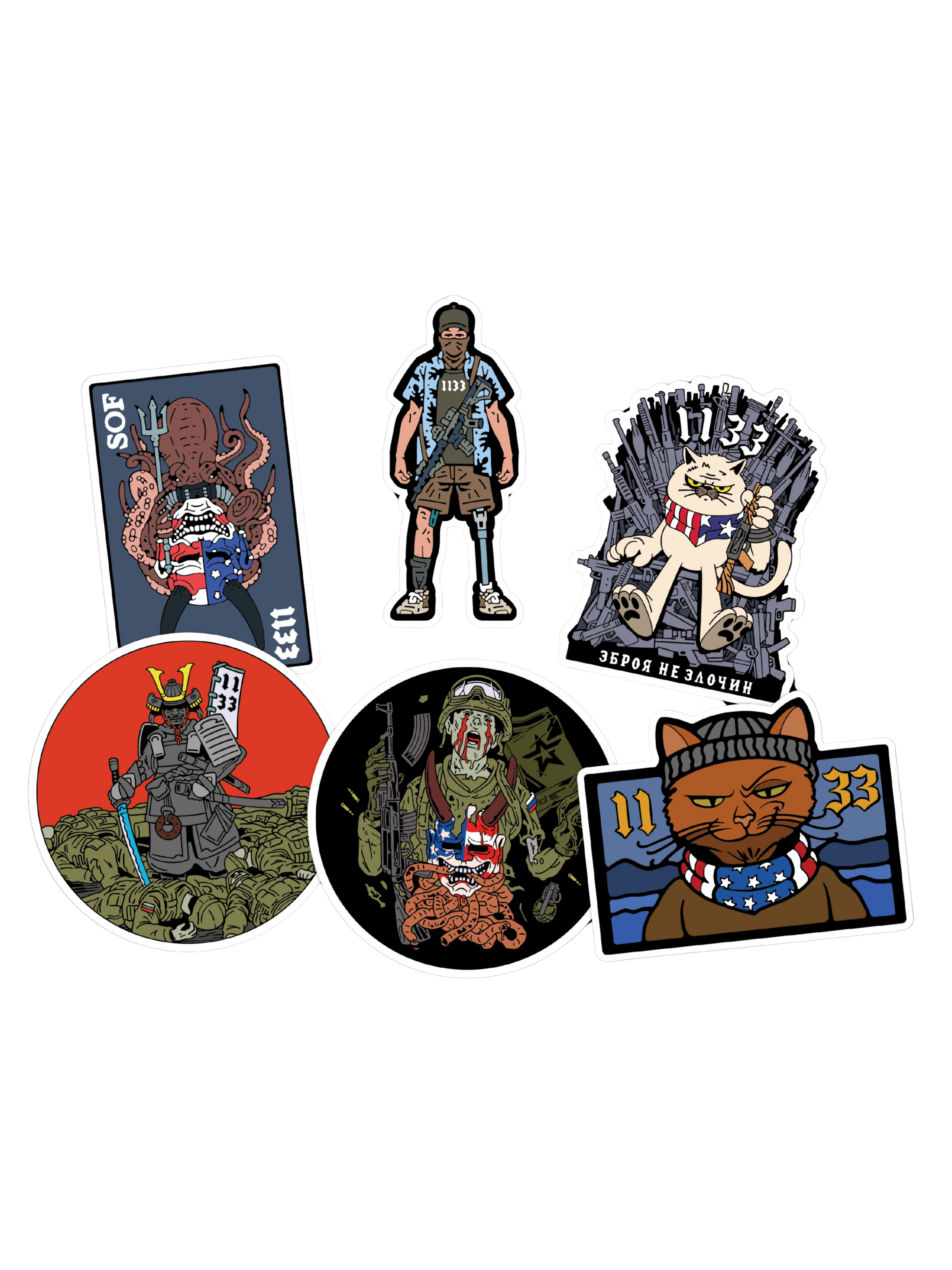 Sticker Pack "1133 KIT"