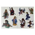 Sticker Pack (sheet) «COMBAT GIRLS 2.0»
