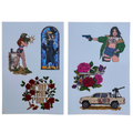 Sticker Pack "SPRAY AND PRAY" sheet