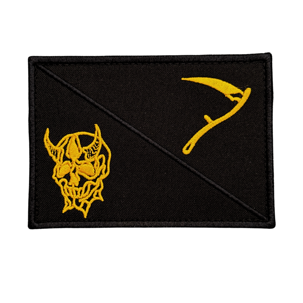 Embroidered patch «NS Volunteer» black with logo